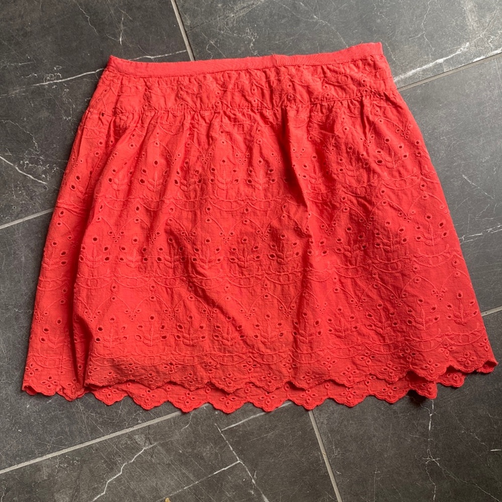 Coral summer skirt by Max Studio size 6
